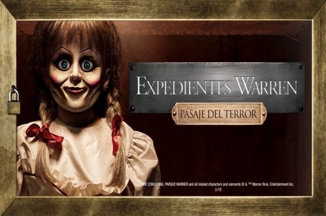 Expedientes Warren pasaje del Terror warner