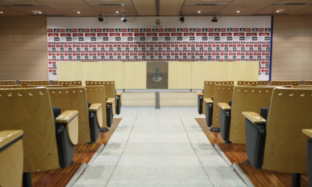 sala de prensa santiago bernabéu