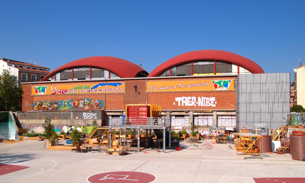 Mercado de la Cebada Madrid