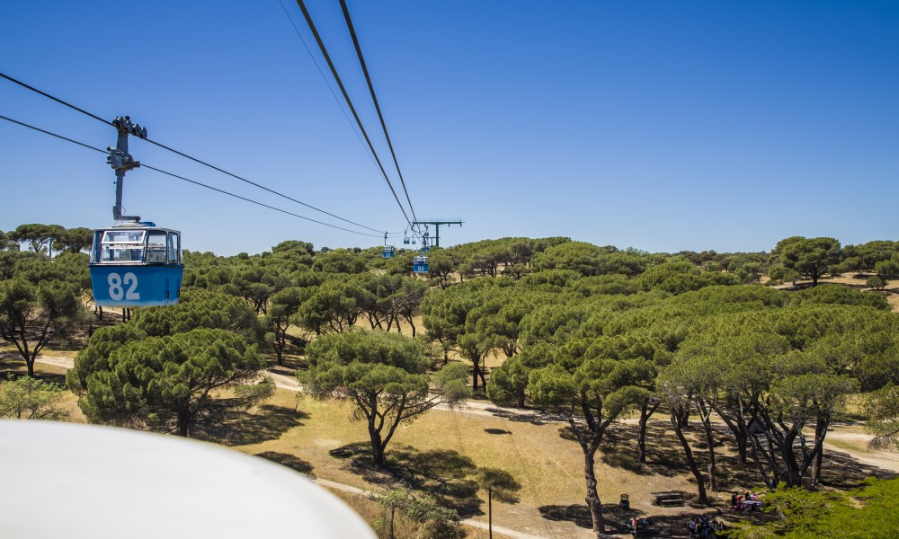 Teleférico Madrid casa de campo