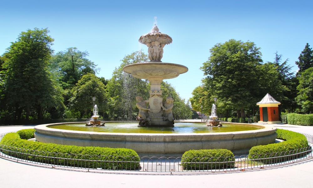 Fuente de la Alcachofa Retiro Madrid