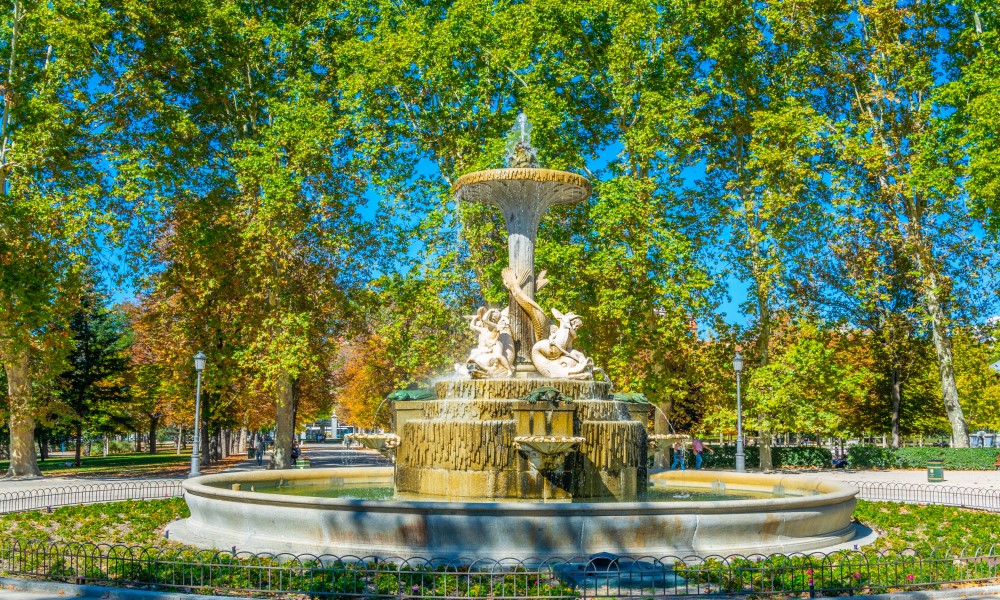 Fuente de los Galapagos Retiro Madrid