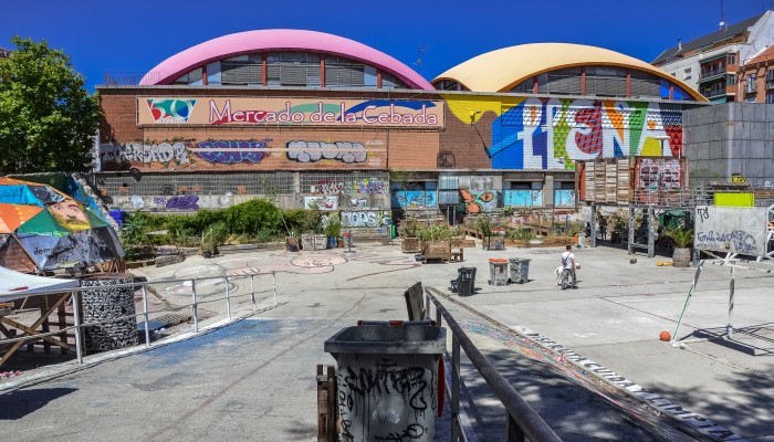 Mercado de la Cebada la Latina Madrid