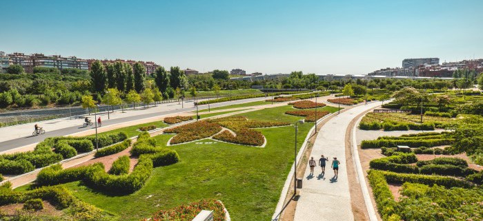 Jardines Madrid Río