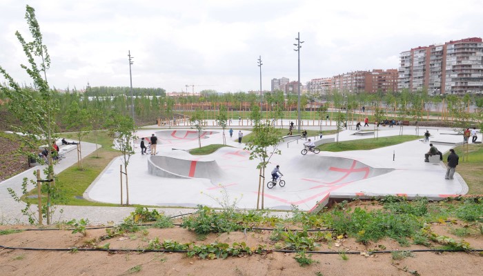 skatepark Madrid Río