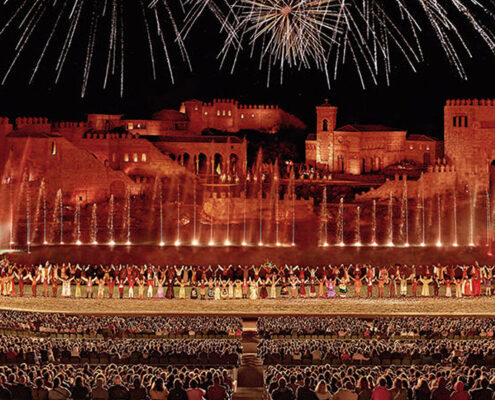 espectáculo puy du fou mas hotel