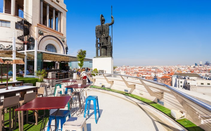 Azotea del Círculo de Bellas Artes Madrid