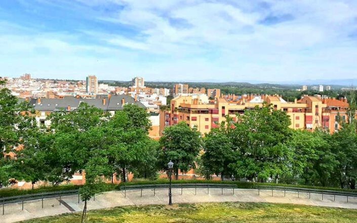 mirador jardín de las vistillas